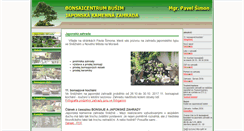 Desktop Screenshot of bonsaje-vysocina.cz